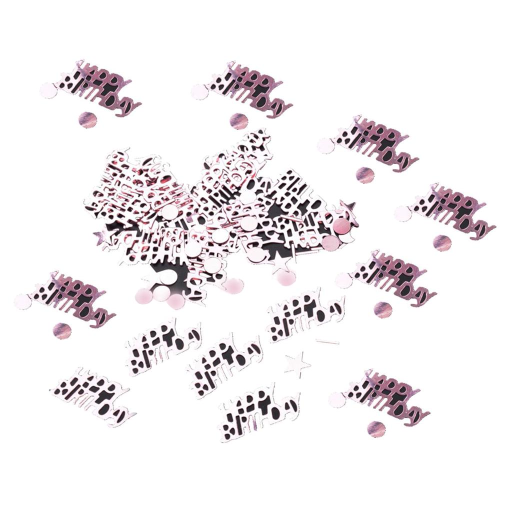 Decorative Table Confetti Birthday Party Confetti Rose Gold Sprinkles 30g