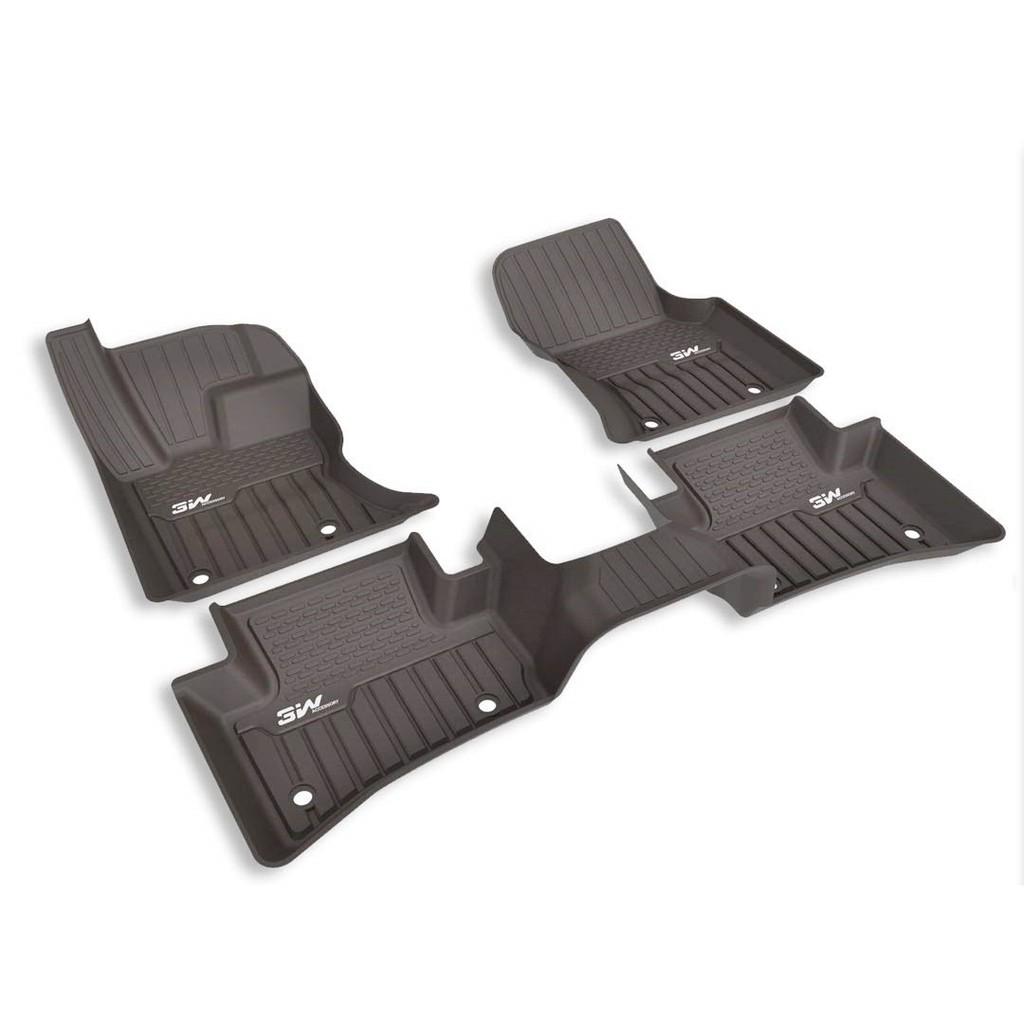 Thảm lót sàn ô tô LANDROVER VELAR 2016 - đến nay Nhãn hiệu Macsim 3W chất liệu nhựa TPE đúc khuôn cao cấp - màu đen