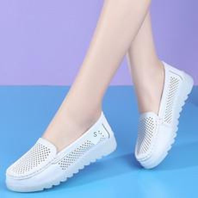 Thuận lợi nhất giày nữ thời trang nhẹ đôi giày hợp thời trang giày công sở giày nữ cỡ lớn