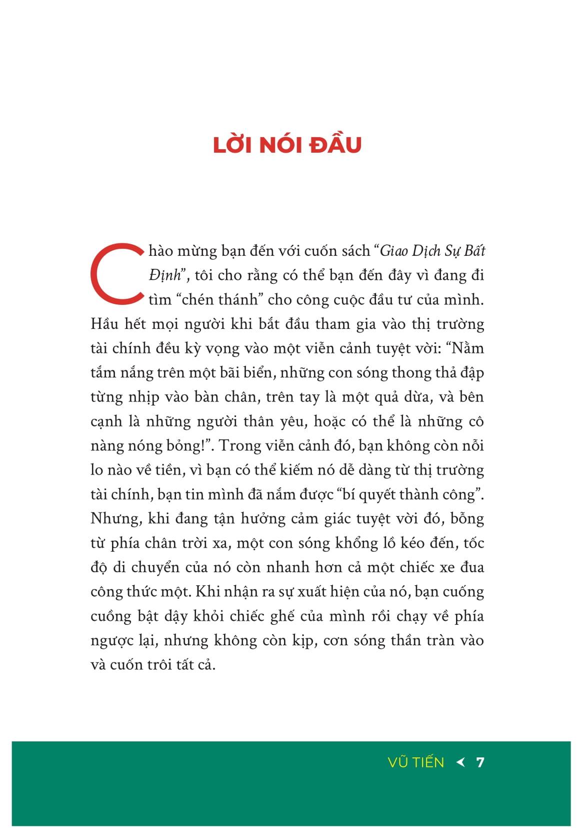 Sách - Giao Dịch Sự Bất Định - Phương Pháp Đầu Tư Thực Chiến Trong Môi Trường Đầy Ngẫu Nhiên Của Thị Trường Tài Chính