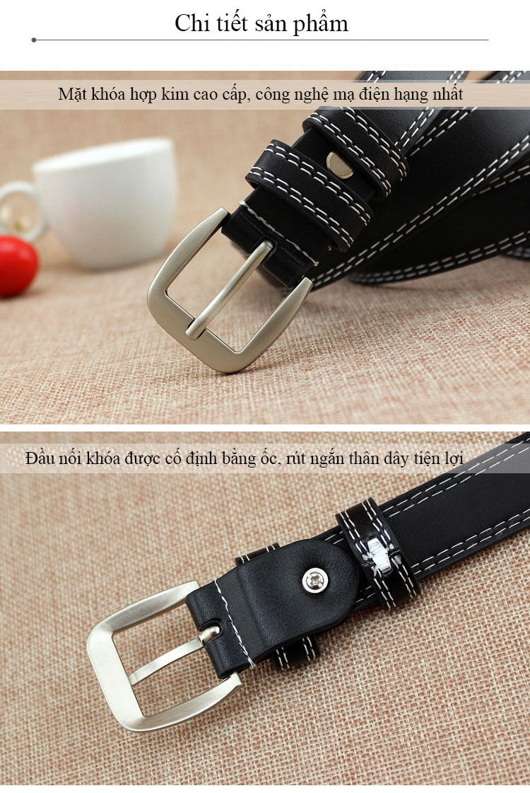 Thắt lưng nữ dây nịt nữ phong cách trẻ trung kiểu dáng Hàn Quốc mã WP151