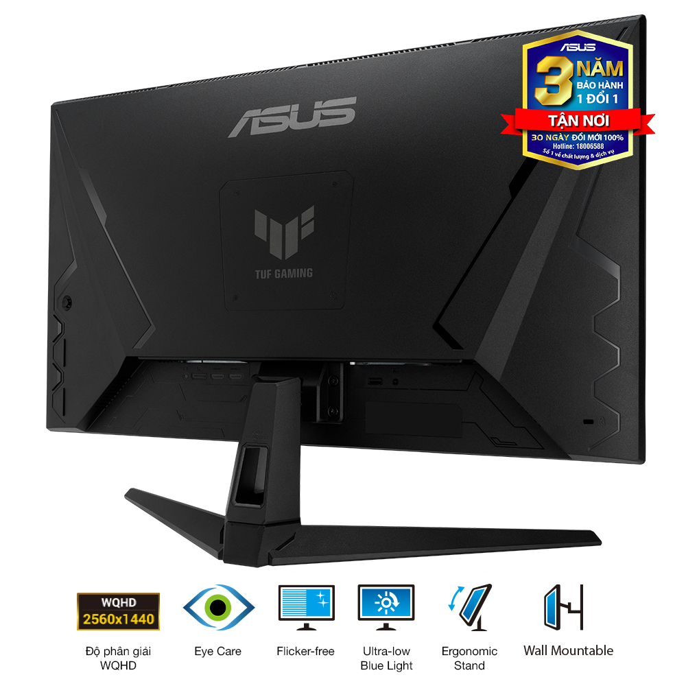 Màn hình Gaming ASUS TUF VG27AQ3A 27 inch Fast IPS 2K 180Hz Gsync - Hàng Chính Hãng