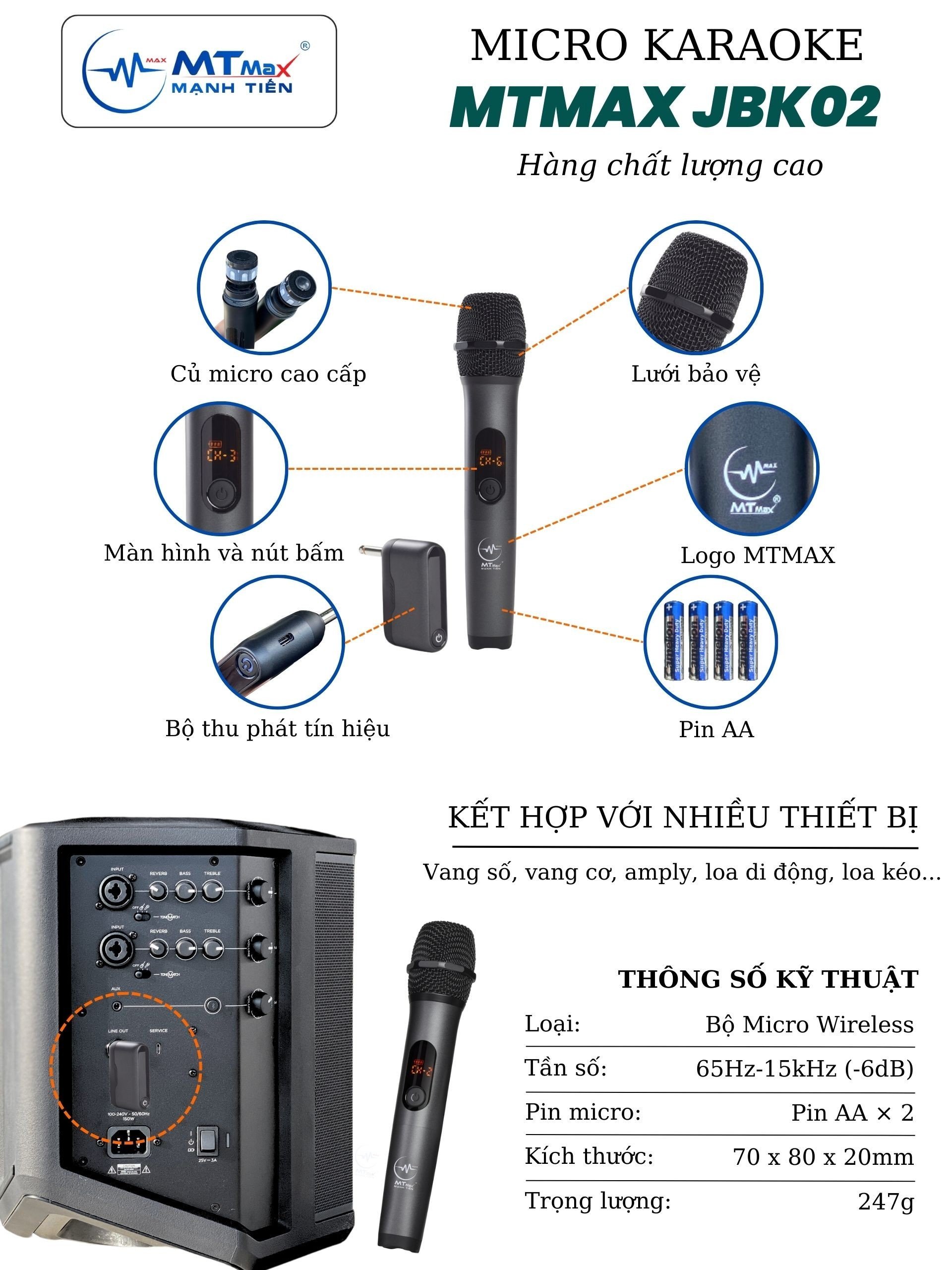 (Tặng Kèm Mic JBK02) Loa  S1 Pro Tặng Mic Cao Cấp - 150W Mixer 3 Kênh, Bluetooth, AUX, Hệ Thống PA All-In-One Hàng Chính Hãng