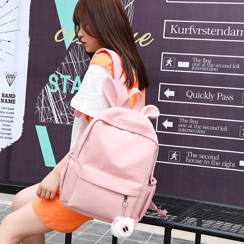 Balo ulzzang thỏ cao cấp Hàn Quốc chống thấm nước