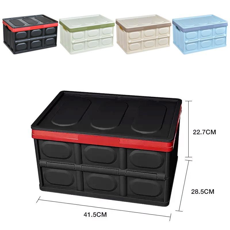 Hộp Đựng Đồ Có Thể Gập Gọn Chịu Sức Nặng Đến 46Kg Để Đồ Cốp Sau Ô Tô