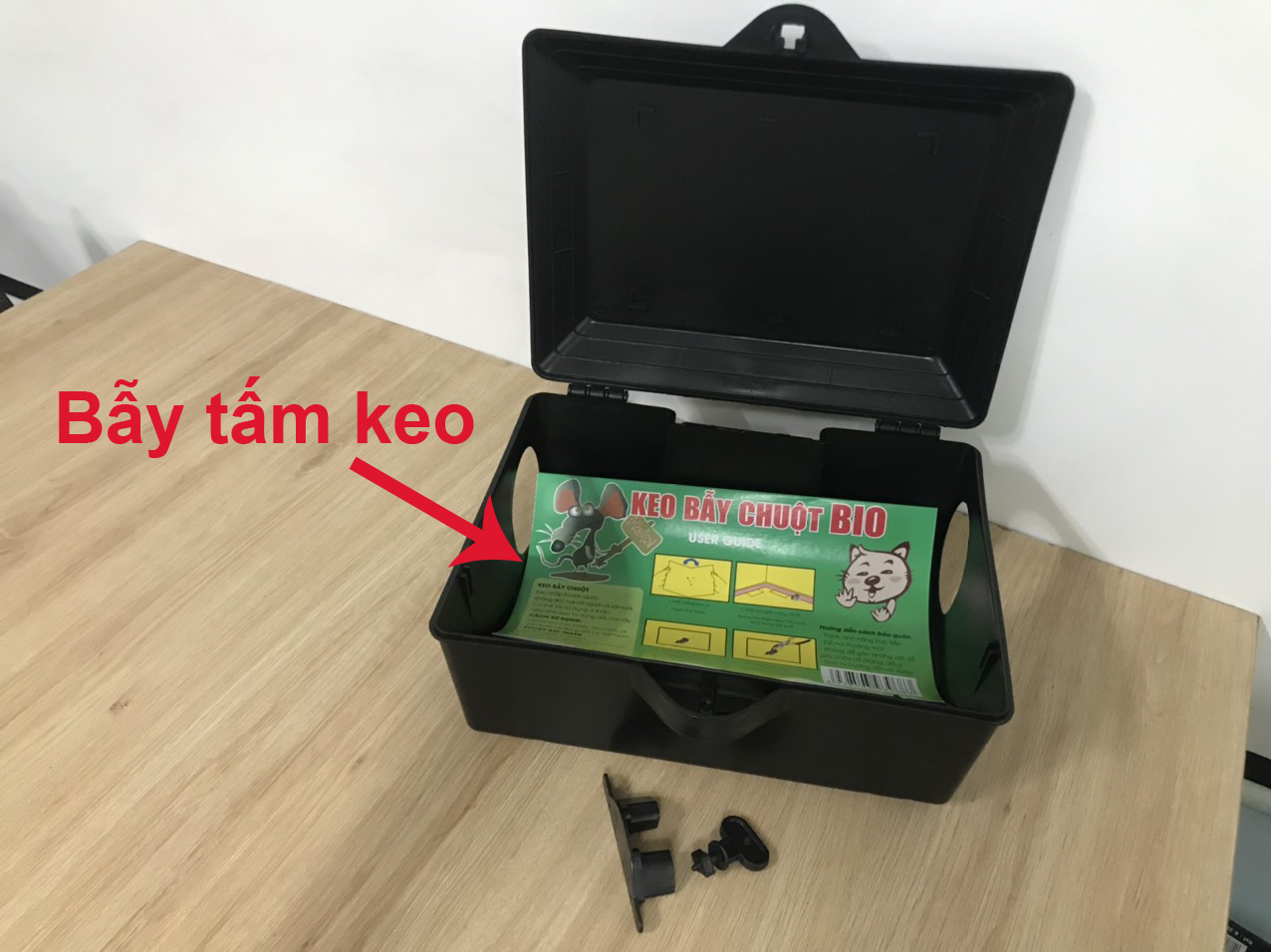 Hộp bẫy chuột thùng bẫy chuột Bio