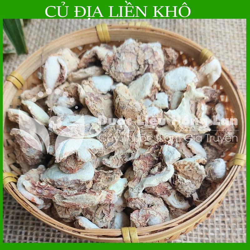 Củ Địa Liền khô sạch đóng gói 1kg