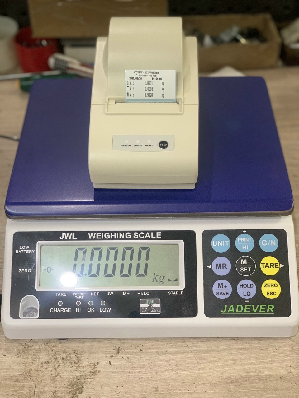 Cân Điện Tử JADEVER JWL 15 KG