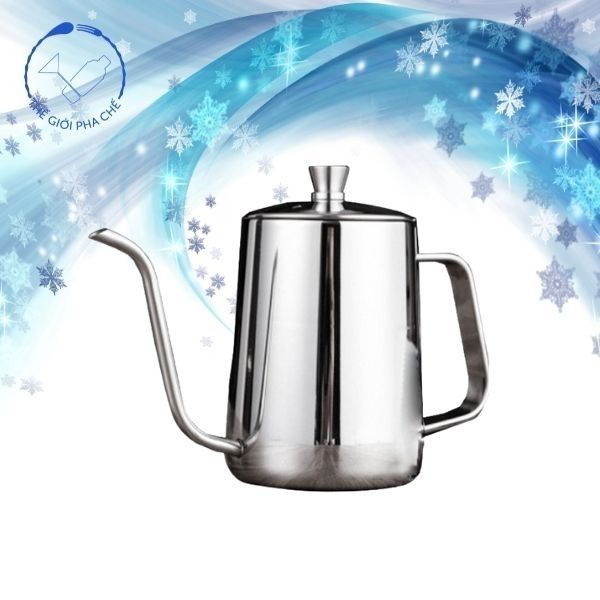 Bình rót cafe pour over inox 600ml