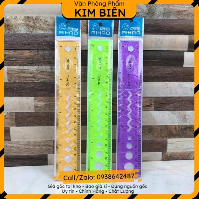 ️sỉ vpp,sẵn hàng️ Thước Nhựa Dẻo 20cm-30cm - VPP Kim Biên