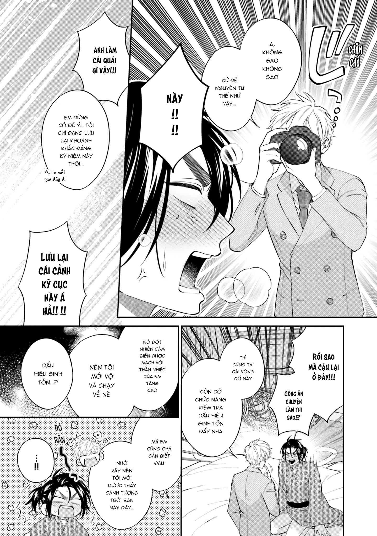 võ sĩ omega gặp tổng giám đốc xảo trá chapter 4 10