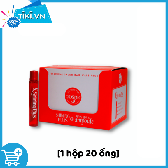 Huyết Thanh Keratin Phục Hồi Tóc Hư Tổn/ Tóc Nát Shining Plus BOSNIC 13ML