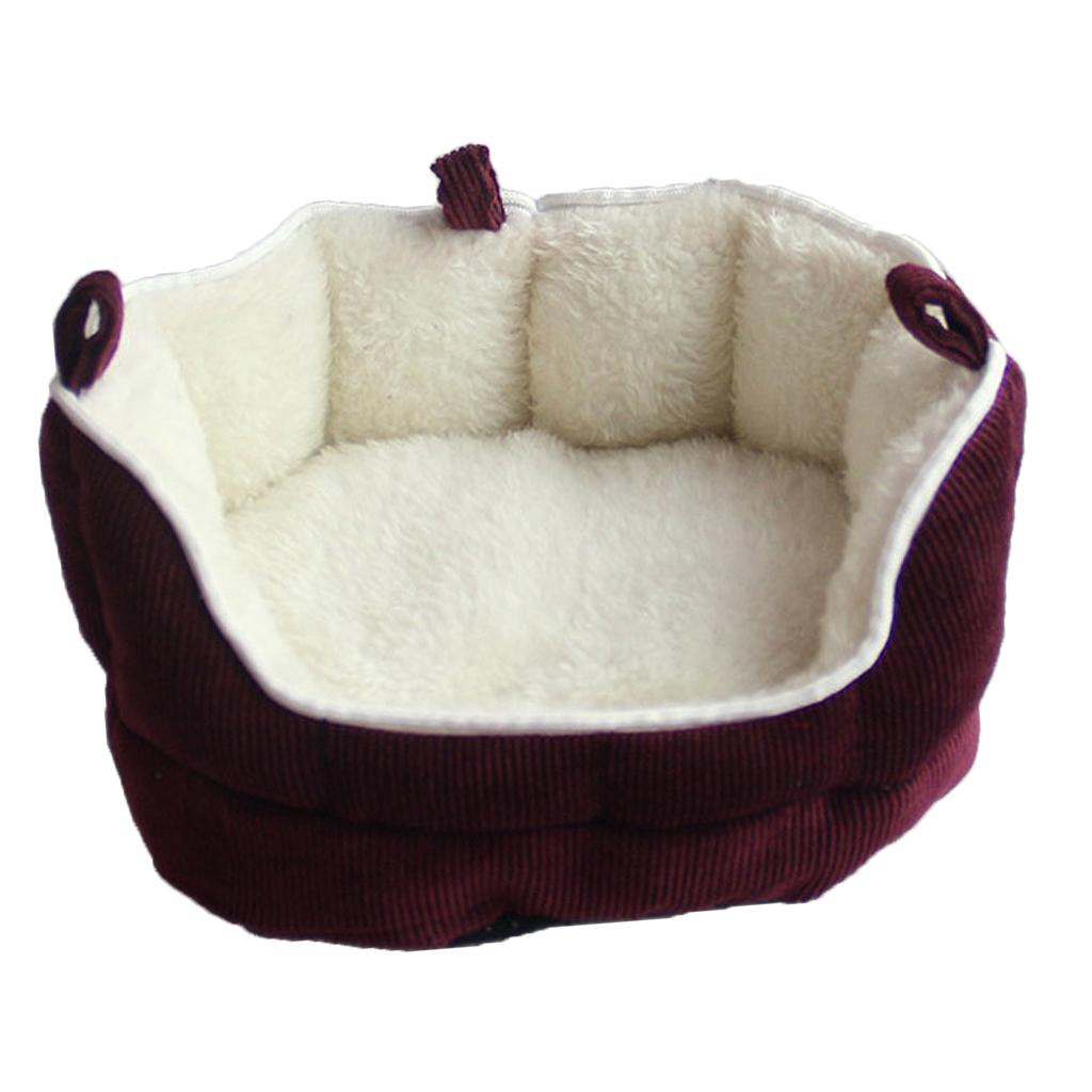 Pet Puppy Rat Chinchilla Hamster Guinea Pig Bed Nest Warm Cave House Coffee