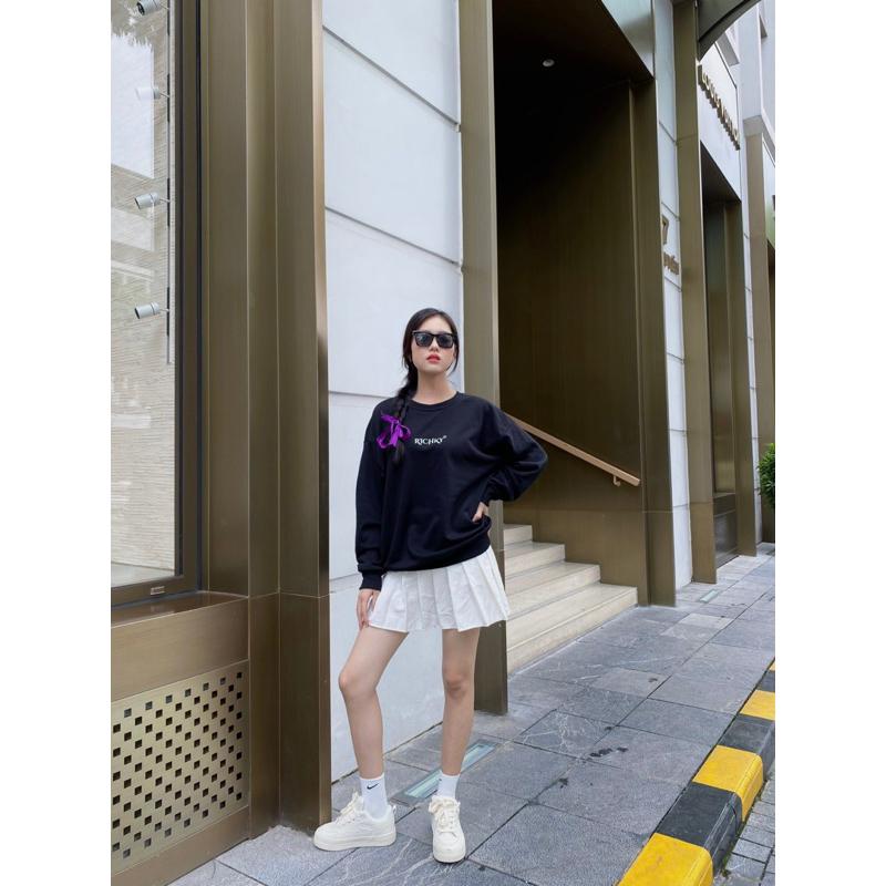 [Mã INBAU300 giảm 10% đơn 250K] Áo Sweater Local Brand Unisex Richky Premium Sweater Vietnamese Royal - RKS02