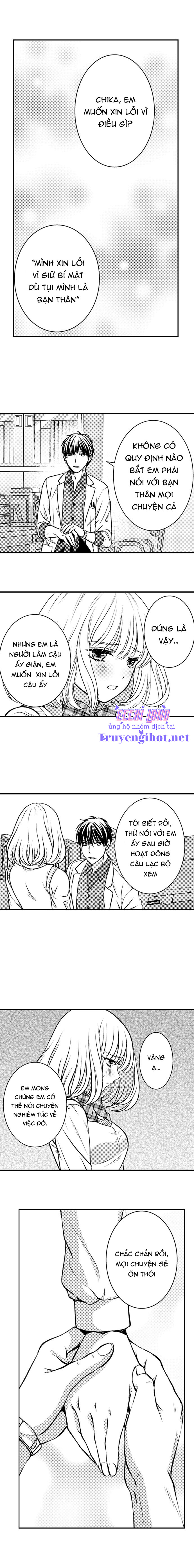 thầy tịch thu đồ chơi người lớn của tôi rồi nói "tôi sẽ dạy em cách sử dụng nó" chapter 33.1 5