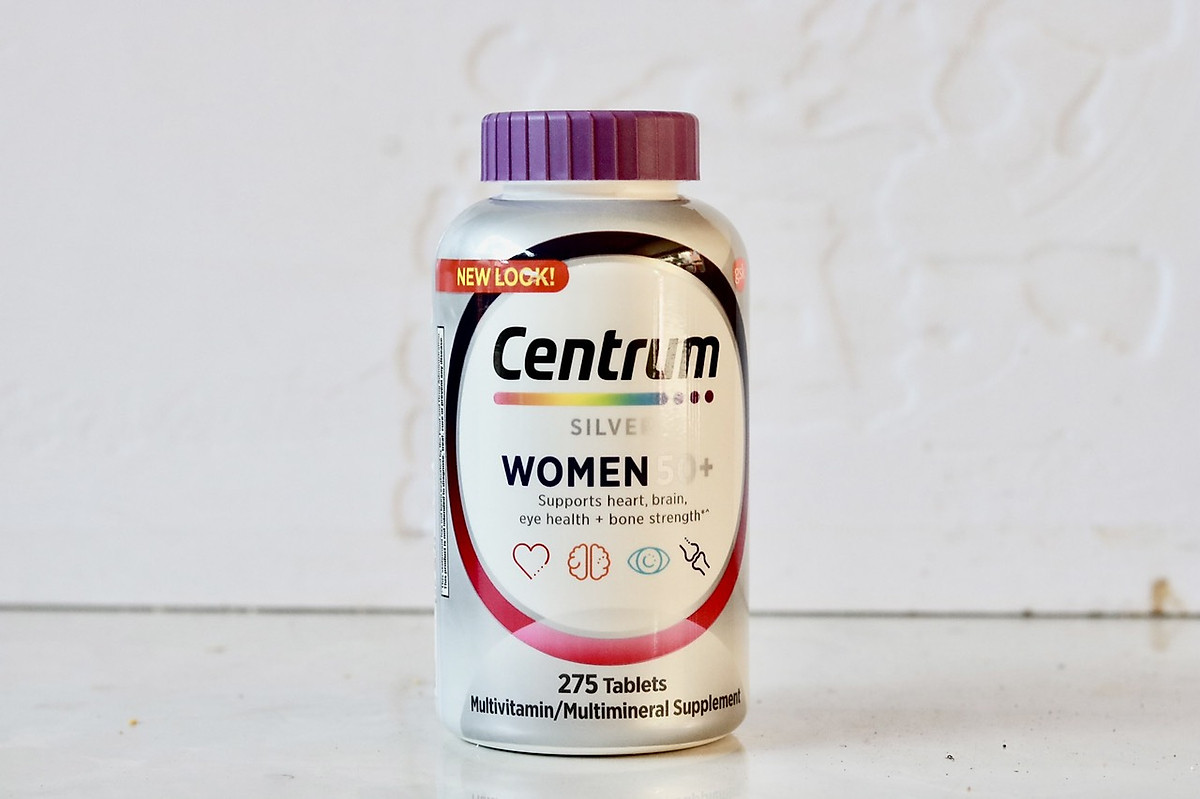 Vitamin tổng hợp cho người lớn Centrum Silver Women 50+ 275 viên nhập Mỹ - Mẫu mới