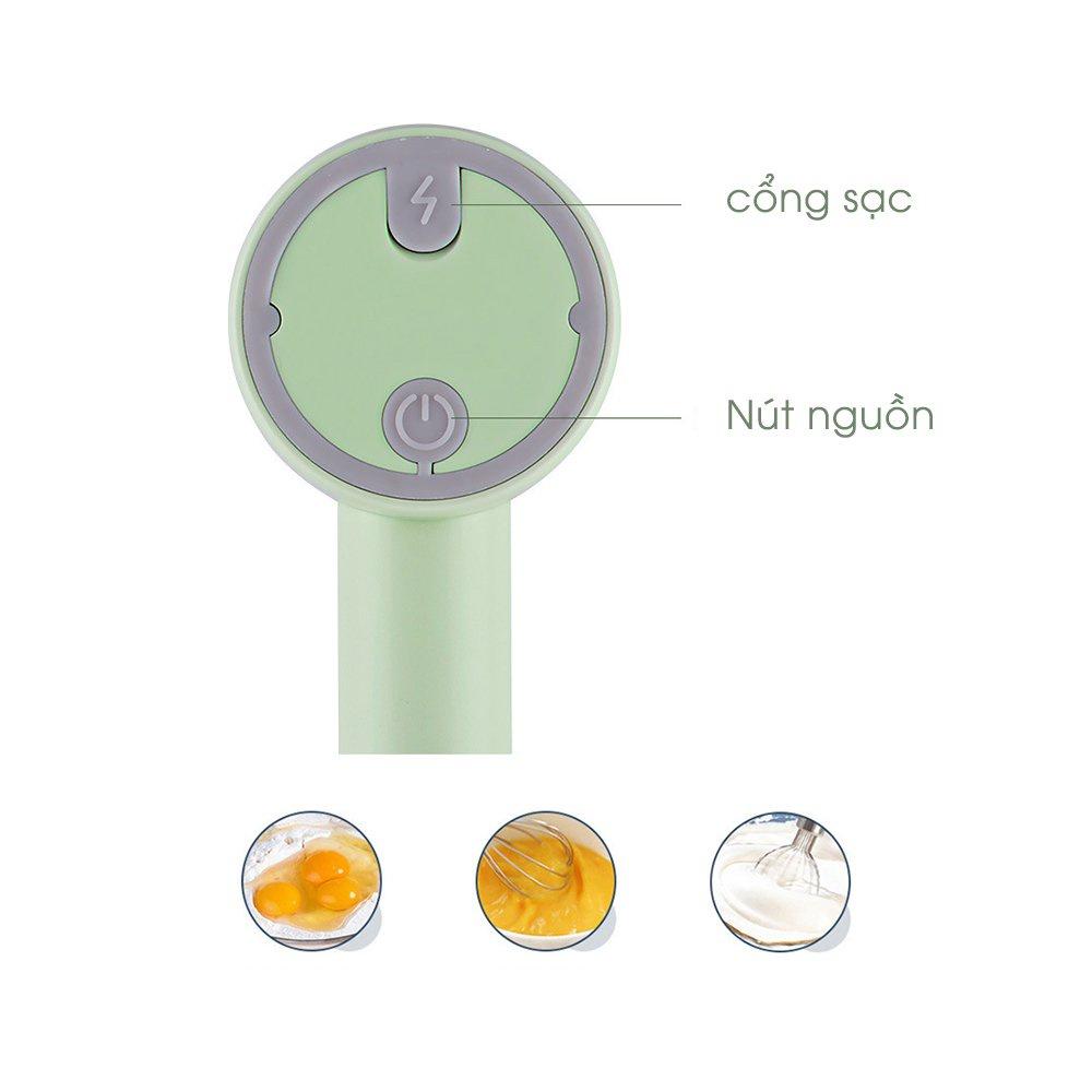 Máy đánh trứng kiêm máy xay thịt, xay tỏi ớt đa năng Padabanic 3 trong 1 Lưỡi dao và đầu đánh bằng thép không gỉ