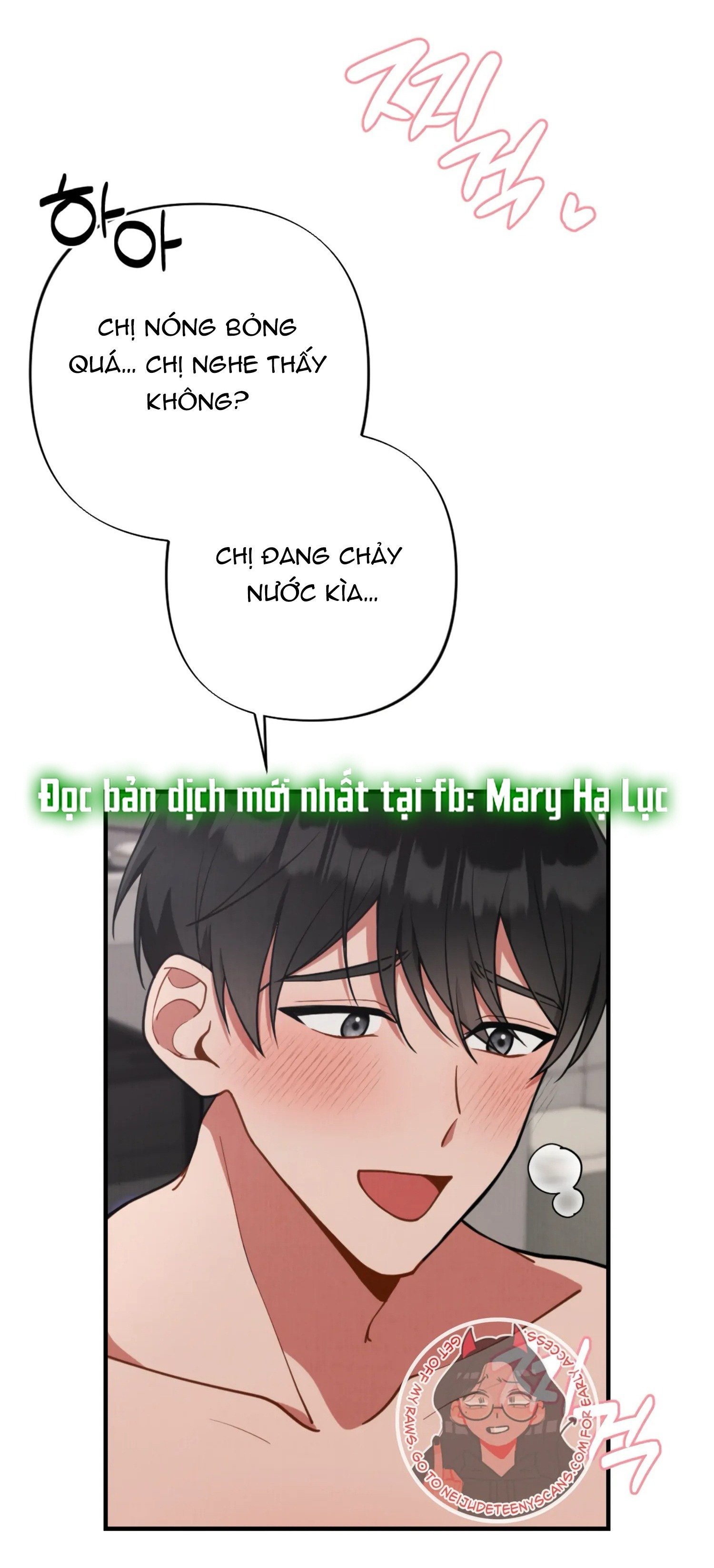 [18+] bạn của em trai không thể to như vậy! chapter 12.2 31