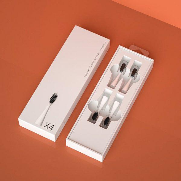BỘ 4 ĐẦU BÀN CHẢI MIPOW I3-PLUS ULTRASONIC TOOTHBRUSH TRAVEL EDITION CI-900-TZ
