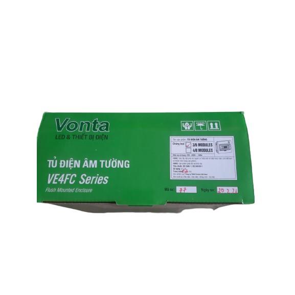Tủ điện âm tường 3-6 đường VONTA