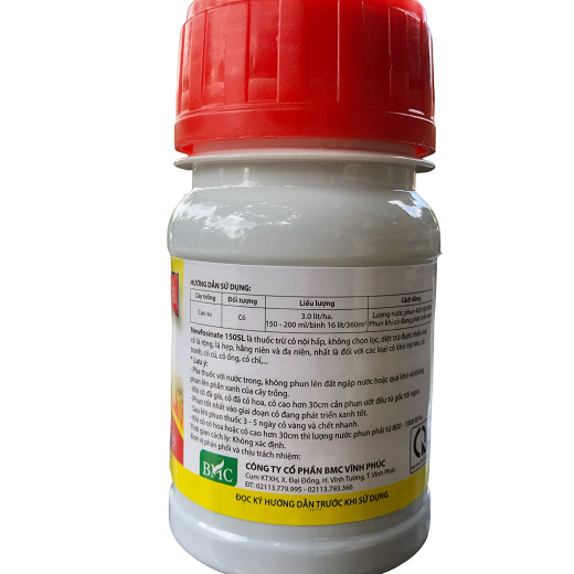 05 lọ Thuốc Trừ Cỏ Cháy Newfosinate 150SL - Thế Hệ Mới 4.0 Dixa - Đốt Cháy Mọi Loại Cỏ