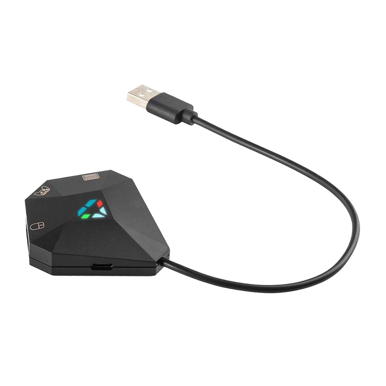 Black USB Keyboard & Mouse Converter for N-Switch Accessories