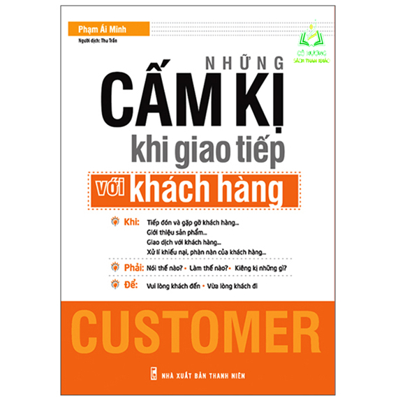 Sách - Những Cấm Kị Khi Giao Tiếp Với Khách Hàng