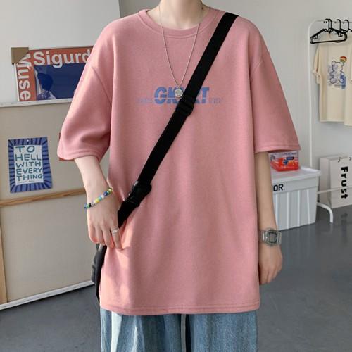 Áo phông tay lỡ form rộng unisex nam nữ thun teen cổ tròn oversize cotton giá rẻ basic đen trắng tee pull GKKRT