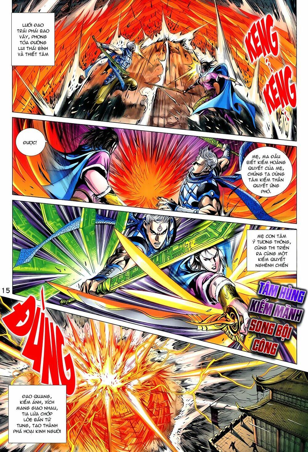thần binh vấn thiên chapter 15 15