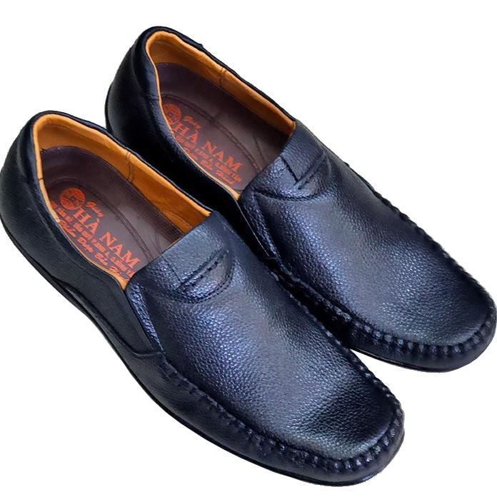 Giày Mọi Nam TiTi ĐÔ Da Bò Thật Cao Cấp GM2039b