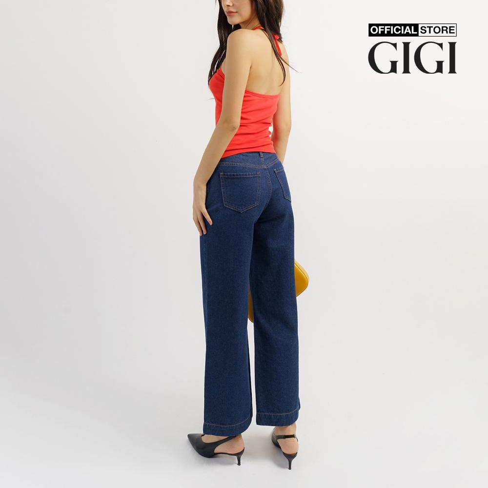 GIGI - Áo kiểu nữ cổ yếm thắt dây nữ tính G1201T221233