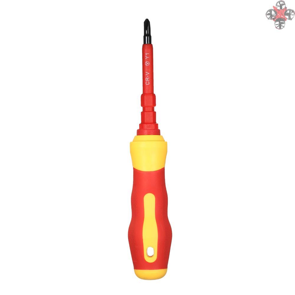 BITS Bộ Tua Vít Sửa Chữa Điện 7 Trong 1 500v