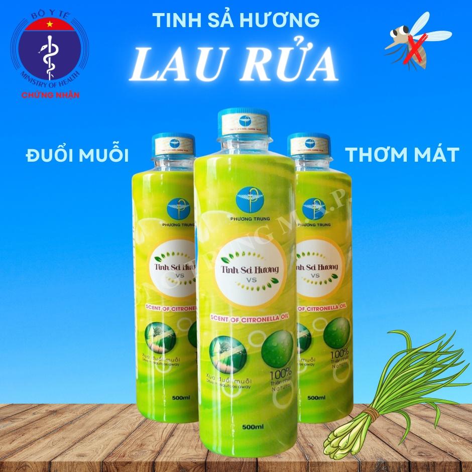 TINH SẢ HƯƠNG THIÊN NHIÊN THƠM MÁT LAU DỌN ĐUỔI MUỖI