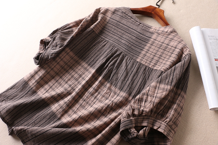 Áo đũi trung niên thiết kế tay bồng cổ tàu chất đũi mềm mát-Thời Trang thương hiệu chính hãng ARCTIC HUNTER AH122