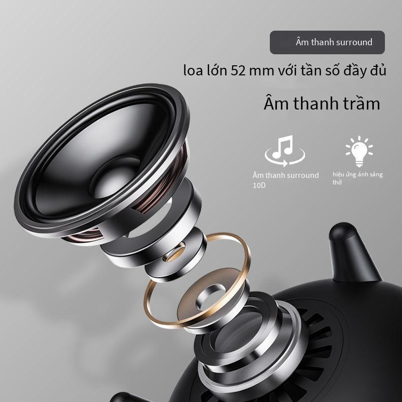 Phong cách mới nhất thương mại điện tử mới LP-20 đèn ngủ thông minh quà tặng loa bầu không khí nhẹ với thẻ radio Loa Bluetooth