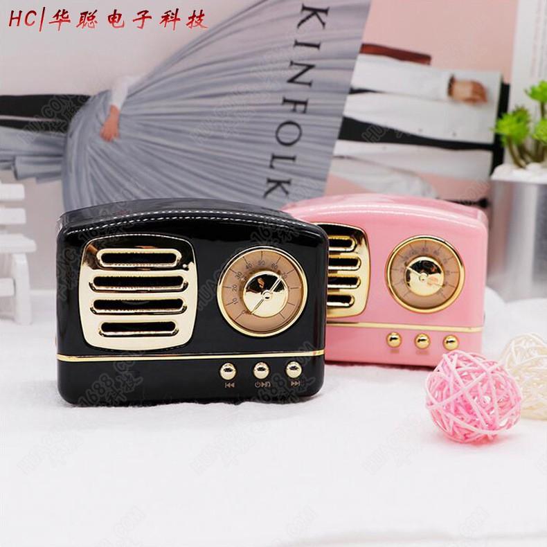 Loa Bluetooth Phong Cách Vintage Cổ Điển HM11