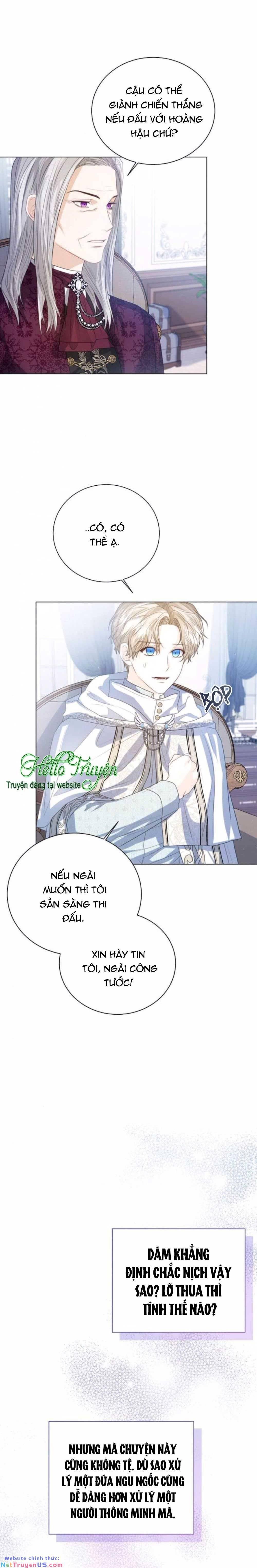 tôi sẽ từ bỏ vị trí hoàng hậu chapter 38.2 4