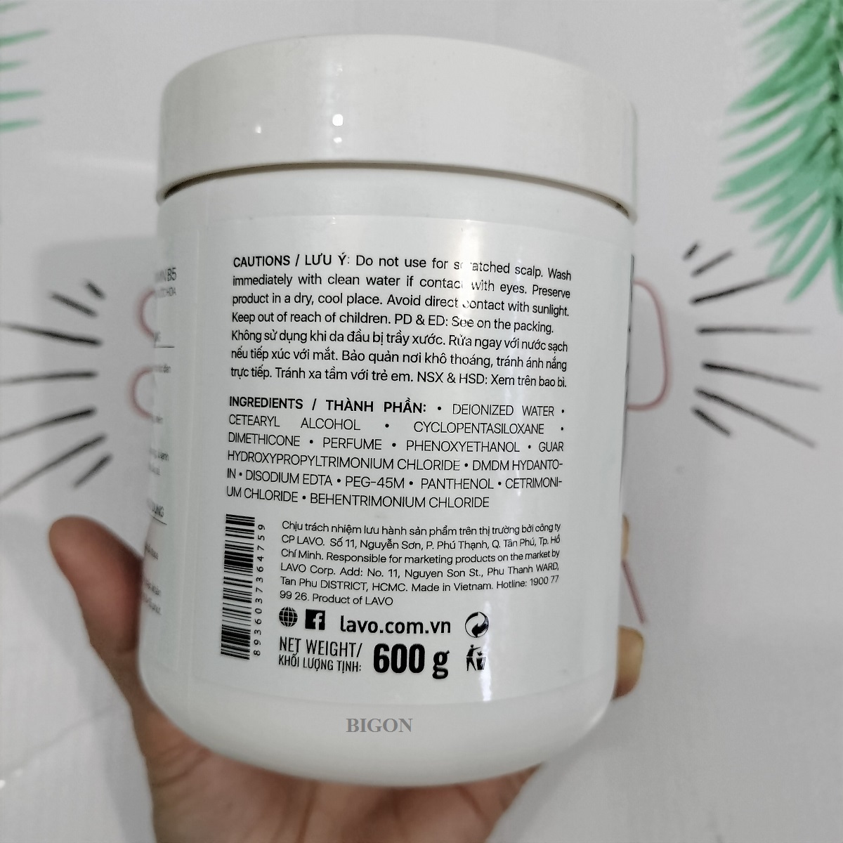 Hấp Dầu Siêu Dưỡng Hương Nước Hoa, Vitamin B5 M.Pros 600g / Mặt Nạ Dưỡng Tóc M.Pros Hair Mask Vitamin B5 600g