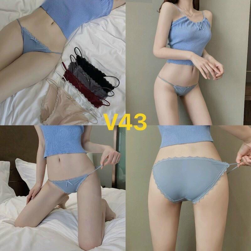 Quần chip thun lạnh dây hông mảnh sexy V43