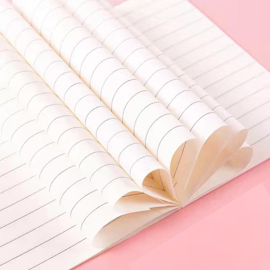Sổ Tay Ghi Chú Giấy Kẻ Ly Tiện Lợi Bìa Dễ Thương Giá Rẻ Kích Thước 12x8cm 32 Trang Bỏ Túi Dễ Dàng