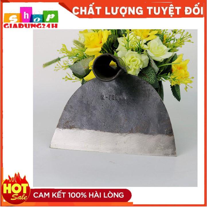 Lưỡi Cuốc làm vườn không cán lưỡi thép loại to