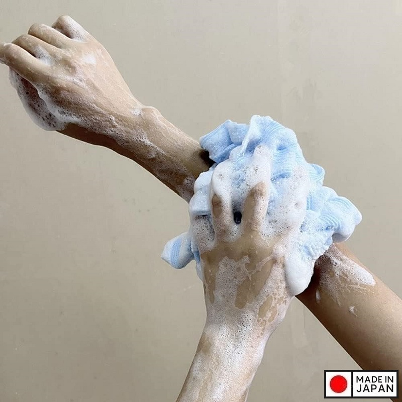 Khăn tắm kì lưng Yokozuna Pururun 20x95cm - Made in Japan