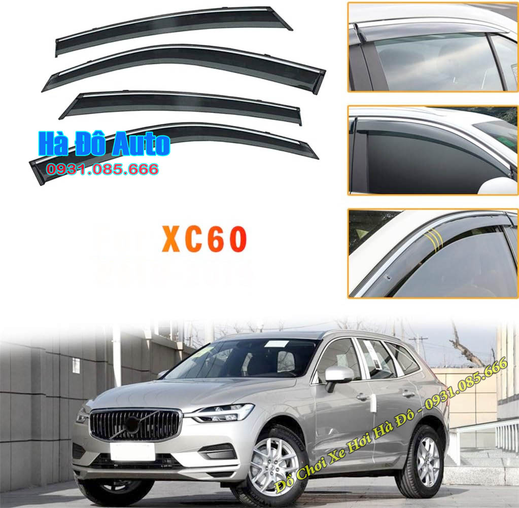 Vè Che Mưa Volvo XC60 2018 2019 2020 2021 2022 2023 - Bộ Vè Mưa XC60 2018/2023