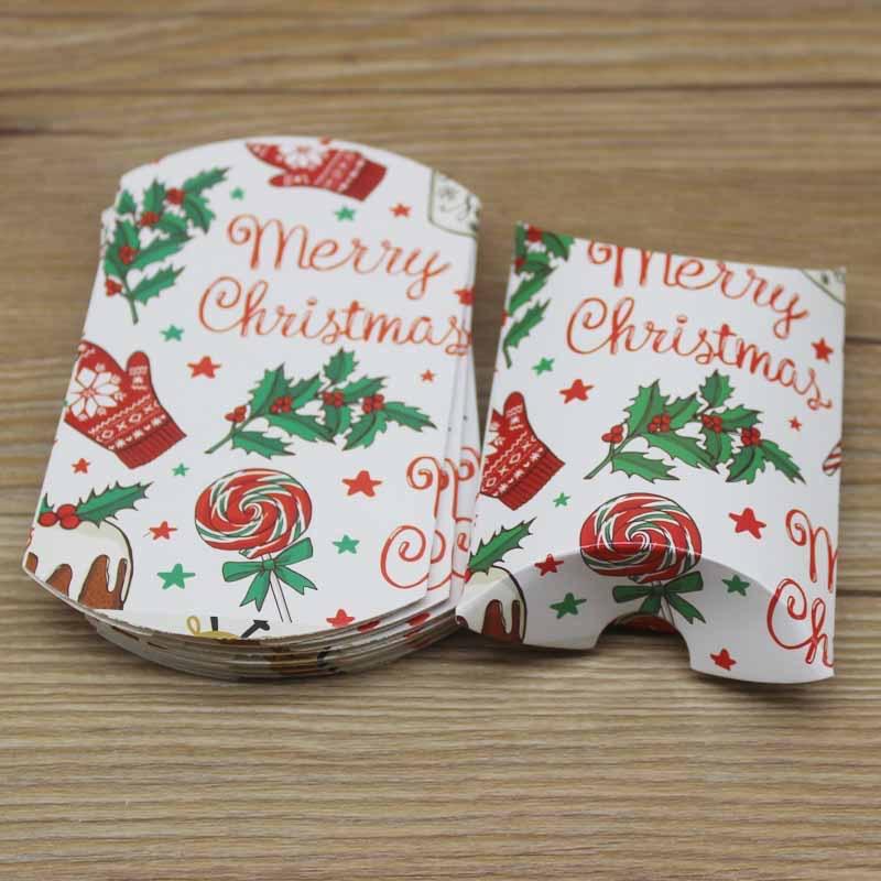 Túi đựng quà giáng sinh đựng kẹo hoặc quà tặng merry christmas bằng giấy kraft