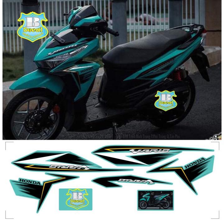 Tem rời dành cho vario 2017 xanh ngọc