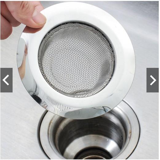 Dụng cụ lọc rác bằng inox tránh tắc nghẽn bồn rửa bát bền đẹp