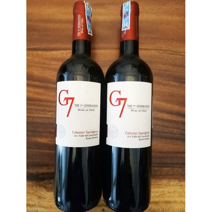 Rượu vang Chile G7 Reserva Cabernet