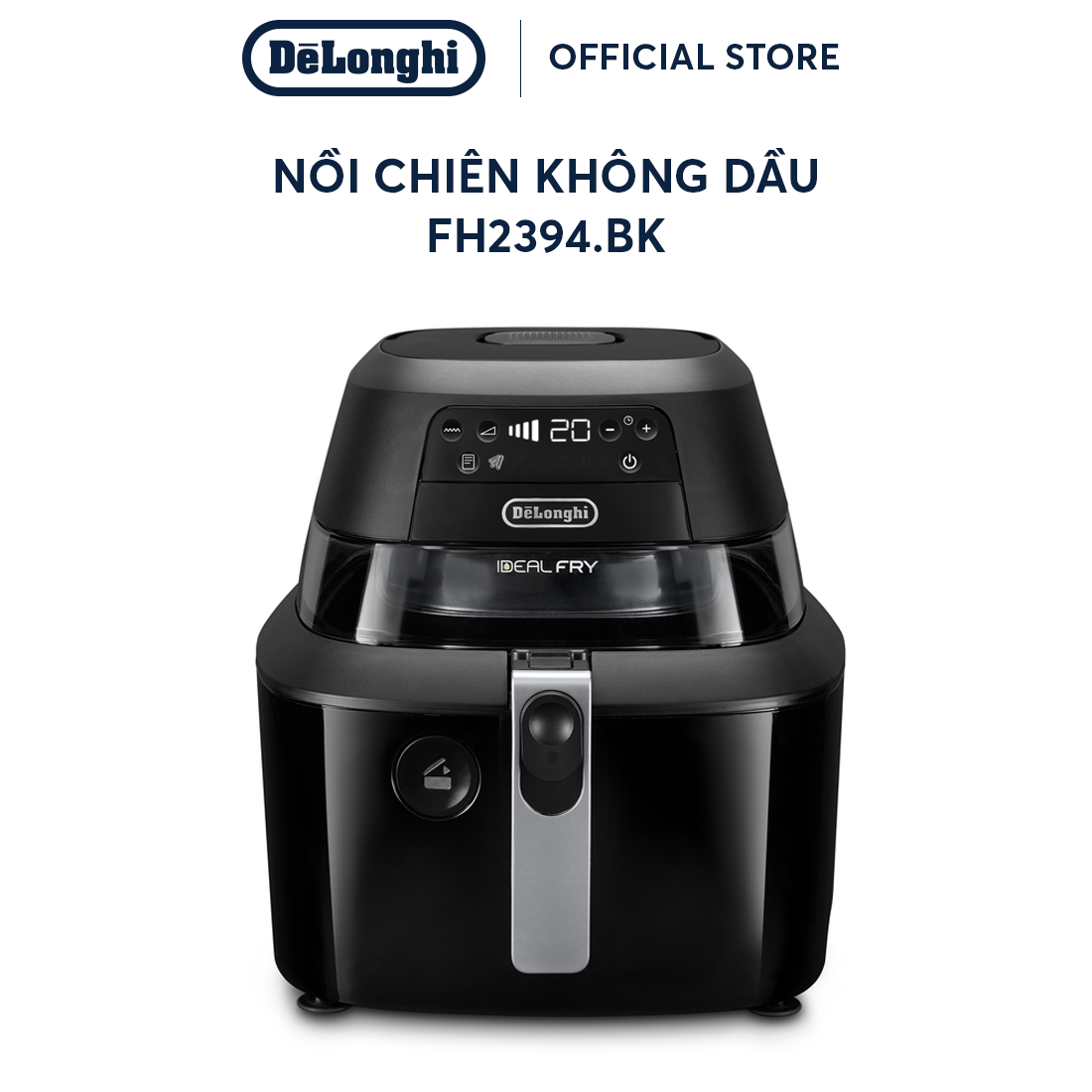 [Hàng chính hãng] Nồi chiên không dầu đa năng DeLonghi FH2394.BK