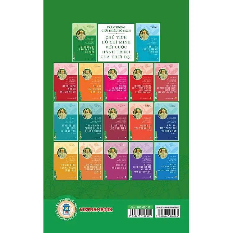 Sách - Chủ Tịch Hồ Chí Minh Với Cuộc Hành Trình Của Thời Đại - Tìm Đường Đi Cho Dân Tộc Đi Theo - VIETNAMBOOK