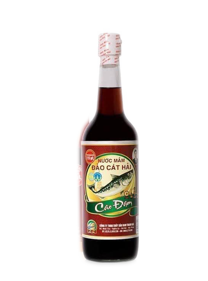 Nước Mắm Cao Đạm truyền thống, Hộp 4 chai ,dung tích 650ml/1chai